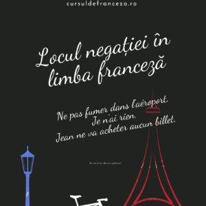 Locul negației în limba franceza